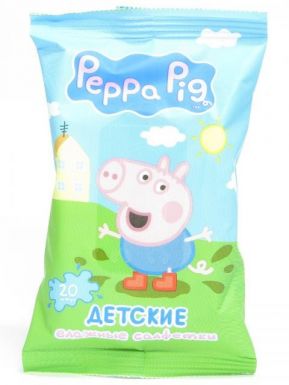 Peppa Pig салфетки детские 20 шт, артикул: 30161