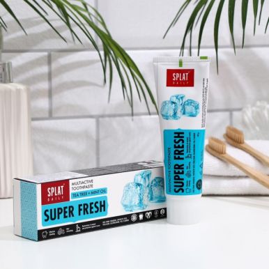 SPLAT паста зубная daily super fresh суперсвежесть 100г