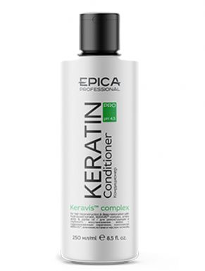 EPICA Кондиционер KERATIN PRO для реконструкции и глубокого восстановления волос, 250 мл