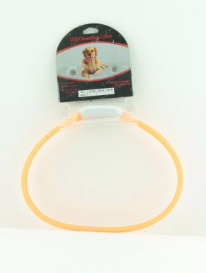 Ошейник для собак светящийся LED 1,5х50 см микс, артикул: 31019-0284