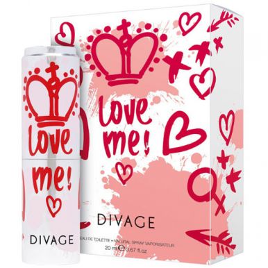 Divage 7001, туалетная вода, Princess D Love me женские, 20 мл