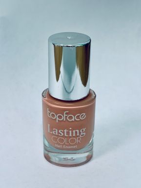 TopFace Лак для ногтей Lasting color, тон 73, нежно-морковный, 9 мл