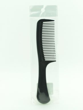 Coolbeauty расчёска с ручкой средняя, чёрная, Профи