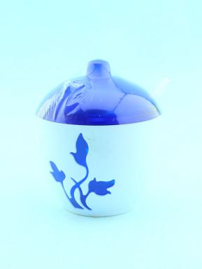 Berossi Сахарница Viola синий полупрозрачный