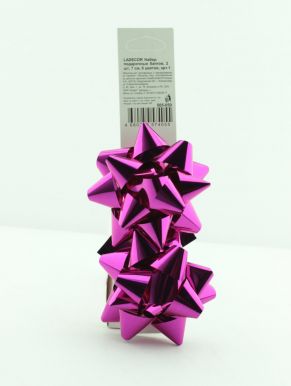 LADECOR Набор подарочных бантов, 2 шт, 7 см, 6 цветов, арт.1,505-050