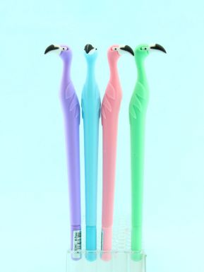 Centrum ручка шариковая Flamingo, синие чернила, 0.7 мм, цвета в ассортименте