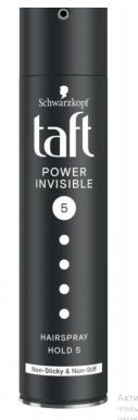 TAFT POWER лак д/волос Invisible 5 не липкий, не жесткий 250мл