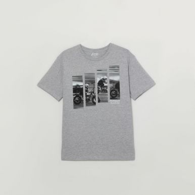 FAMILY COLORS футболка мужская 182-120(60) светло-серый меланж FWLM 60075