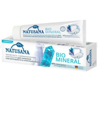 NATUSANA паста зубная bio mineral 100мл