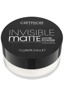 CATRICE пудра рассыпчатая invisible matte loose powder т.001