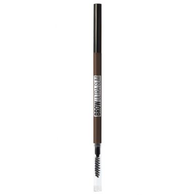 Maybelline карандаш Brow Ultra Slim, карандаш + щеточка, тон 06, темно коричневый, 1 г