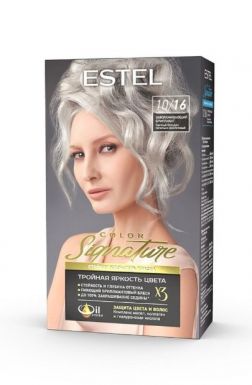 ESTEL Color signature краска д/волос стойкая крем-гель т.10/16 завораживающий бриллиант
