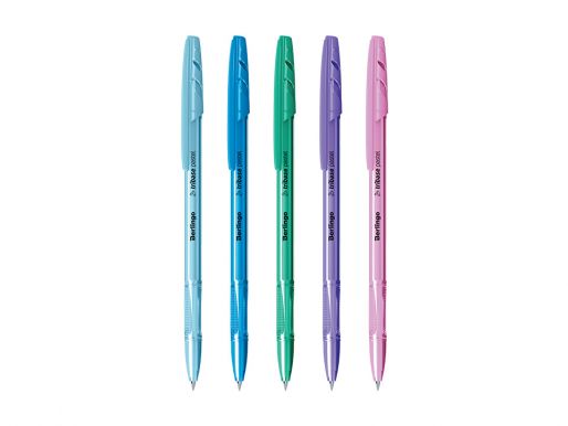 BERLINGO ручка шариковая tribase pastel цв.синий 0,7мм CBp_70942