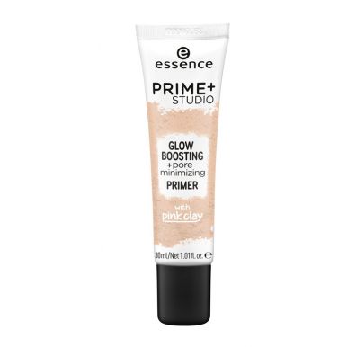 Essence b-to-b праймер для лица prime + studio Glow boosting + pore minimizing primer