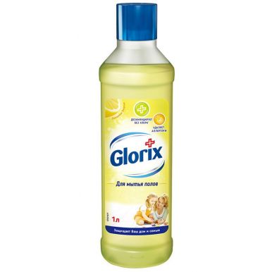 d GLORIX чистящее Средство для пола Лимонная Энергия, 1 л