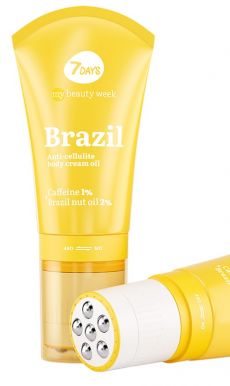 7DAYS My beauty week крем-масло д/тела антицеллюлитное brazil 130мл