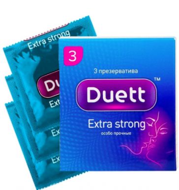 DUETT презервативы extra strong №3