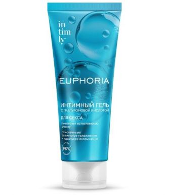 INTIMLY Euphoria гель интимный с гиалуроновой кислотой 75мл