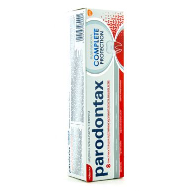 PARODONTAX Зубная паста Комплексная защита, отбеливающая, 75 мл