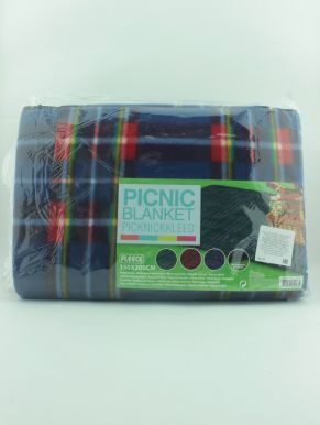 Плед для пикника, цвета в ассортименте, размер: 150x200 см, артикул: C34100020