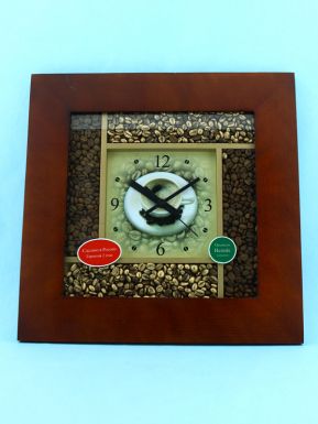 Часы настенные дизайн аромат кофе ДСЗ-4АА29-445
