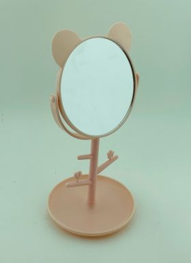 GREENTIME зеркало с подставкой д/украшений пластик 14,5см