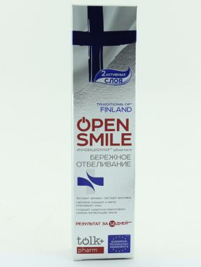 Весна зубная паста Tolk Open Smile, Тraditions of Finland, 100 г