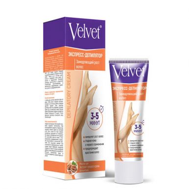 Velvet Экспресс-Депилятор, замедляющий рост волос, 100 мл