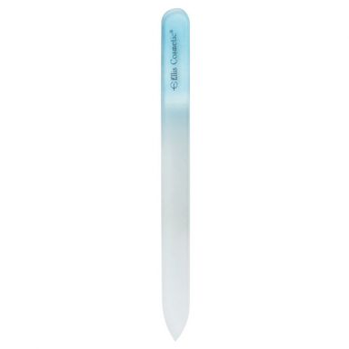 Ellis Cosmetic Rf 092 пилка стеклянная, двухсторонняя в футляре, ручка синяя