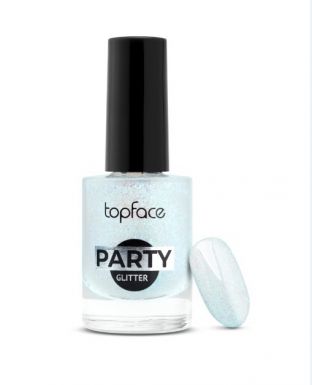 Topface Лак для ногтей Party Glitter Nail, тон 103, космические переливы, 9 мл