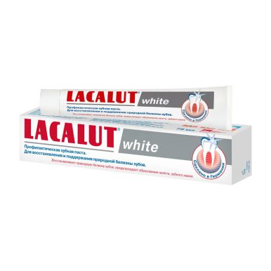 Lacalut зубная паста WHITE, 75 мл