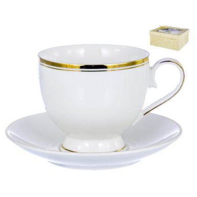 BALSFORD набор чайный белый фарфор 2 предмета 101-01015