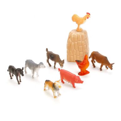 Играем вместе набор из 5-и Фигурок животных, 8-10 см, в ассортименте, в пакете, артикул: 143382