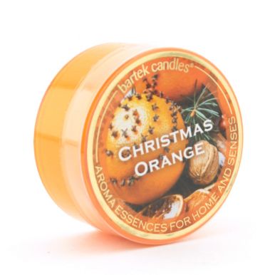 BARTEK свеча аромат. в гильзе рождественский апельсин 40г