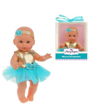 Кукла mary poppins балеринка цв.золото 451376