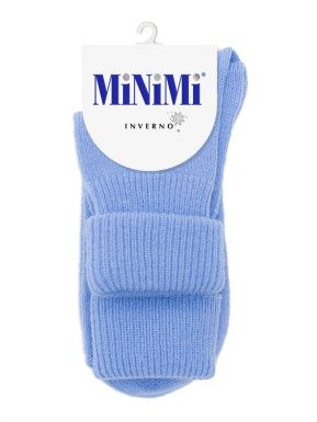Носки женские Миними Инверно 3301 носки (шерсть) Azzurro