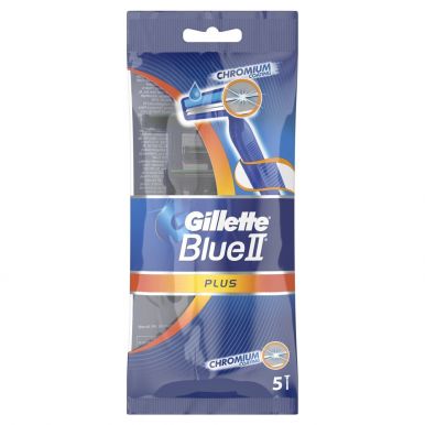 GILLETTE станок одноразовый муж. blue-2 plus ultra grip 5шт 669/810/366
