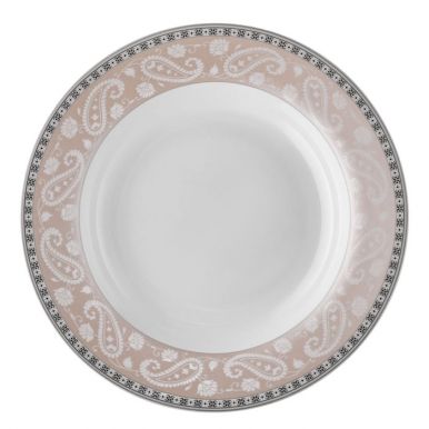 Тарелка суповая, d=23 см, костяной фарфор, Arista Rose, Esprado, артикул: Arr023Re301