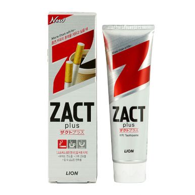 LION Zact Зубная паста для курящих, 150 гр