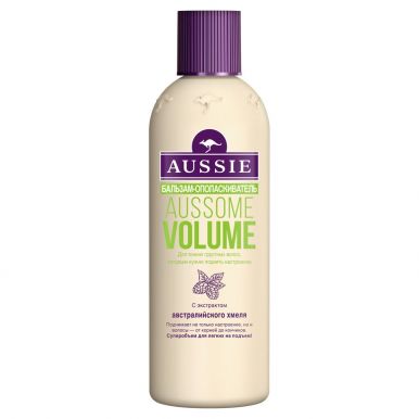 AUSSIE Бальзам-ополаскиватель Aussome Volume для тонких волос 250мл/442__