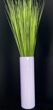 PASABAHCE ваза-цилиндр узкий цв.нежно-сиреневый 27см 7855/270/rt029
