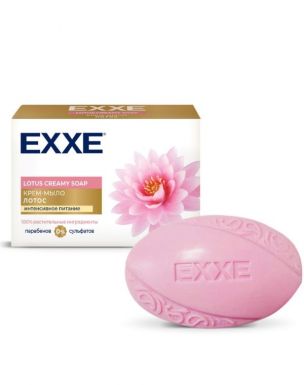 EXXE крем-мыло туалетное лотос 90г
