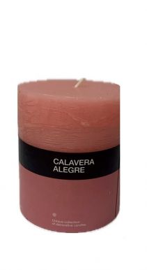 CALAVERA ALEGRE свеча столбик фламинго 6,6*7,5см