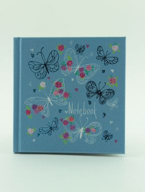 Записная книжка Notebook Бабочки на голубом, артикул: 50734