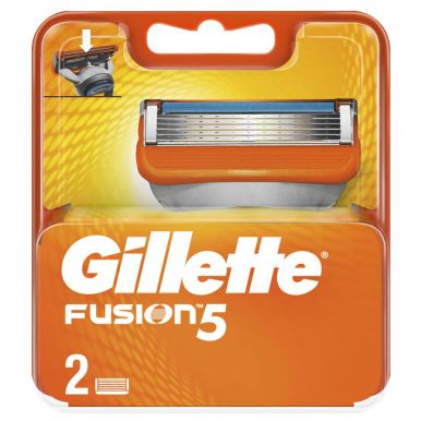 GILLETTE кассеты FUSION, 2 шт
