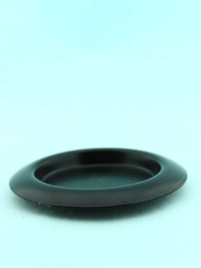 Подсвечник дизайн чашка черный муар 110/976004