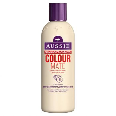 Aussie бальзам-ополаскиватель Colour Mate для окрашенных волос, 250 мл
