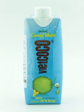 Натуральная кокосовая вода Organic  500 мл