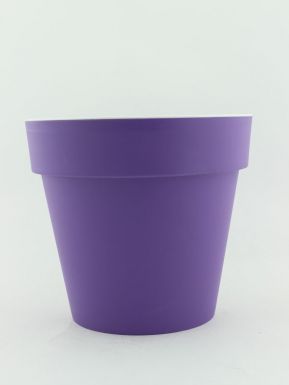 Кашпо ПОРТО фиолетовый, пластик, d=20 см, h=18 см, 3,4 л, артикул: 987-3