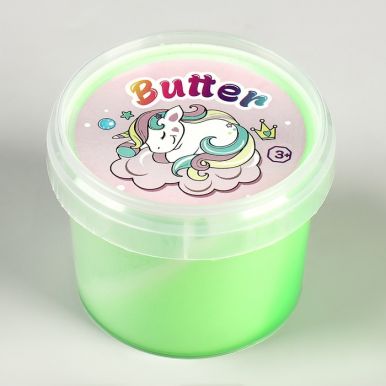 СТЕКЛО слайм butter цв.зелены 65г